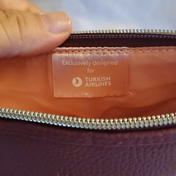 Burgundy Cosmetic Bag - Picture 6 of 6